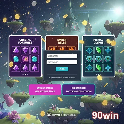 Ilustração de Descubra os benefícios do cadastro no 90win